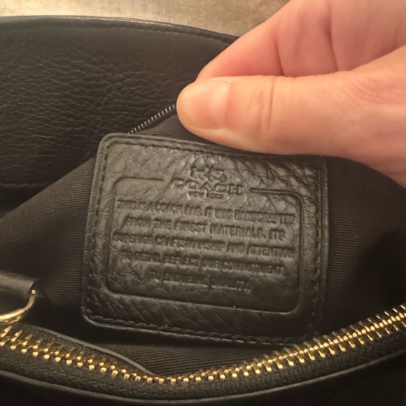 Coach Black and cream Leather Purse - Picture 5 of 5